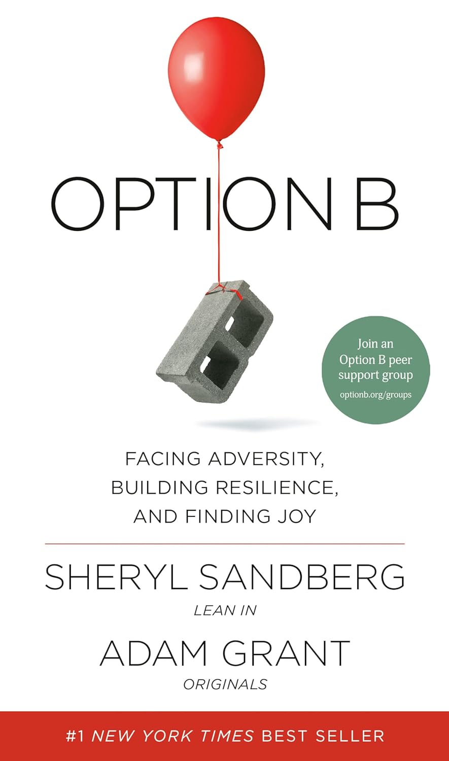 Option B: Facing Adversity, Building Resilience, and Finding Joy Hardcover – Illustrated, April 24, 2017